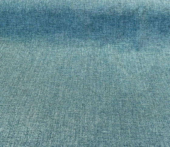 Mitchelle Teal Ocean Soft Chenille P Kaufmann Upholstery Fabric