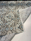 Outdoor Stamped Damask Stone Gray PKL Studio Fabric