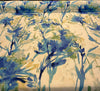 Waverly Flowery Spray Blue Watercolor Floral Fabric 