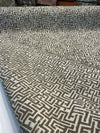 Octavia Mushroom Geometric Boucle Upholstery Barrow Fabric 