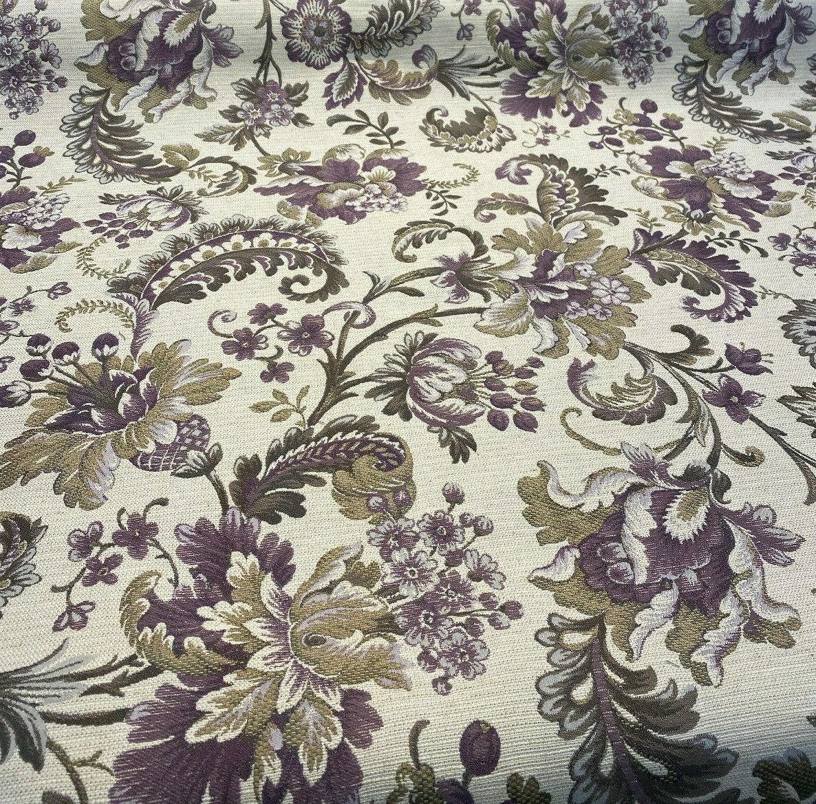 Razzmatazz Stripe Purple Chenille Tapestry Upholstery Fabric by The Yard :  Arts, Crafts & Sewing 