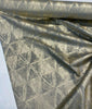 Waverly Weather Pattern Gold Leaf Gold Foil Knit Upholstery Fabric