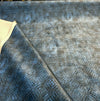 P Kaufmann Velour Texture Ink Blue Upholstery Fabric 