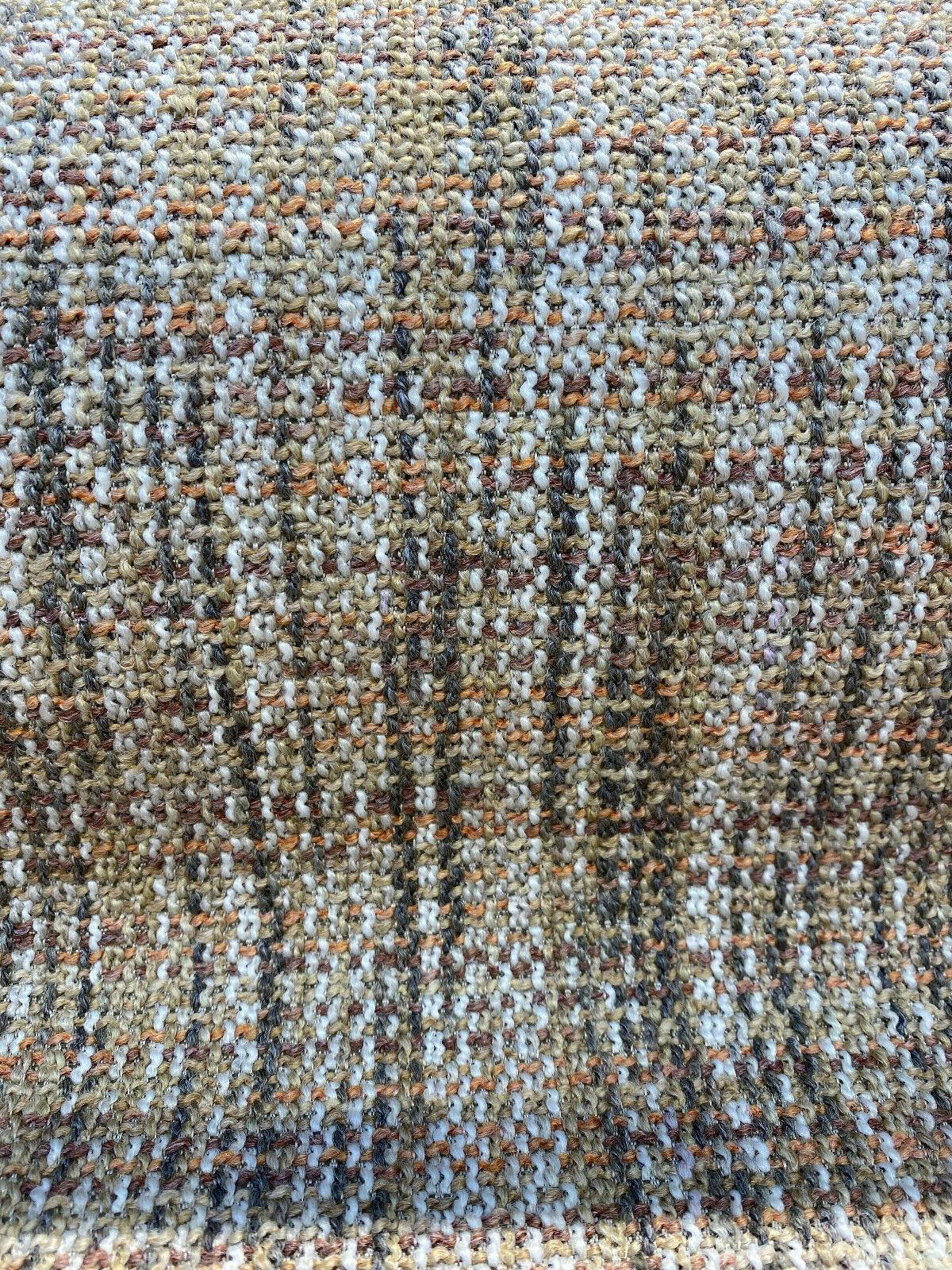 Harvest Rustic Chenille Upholstery Tweed Barrow Fabric By The Yard
