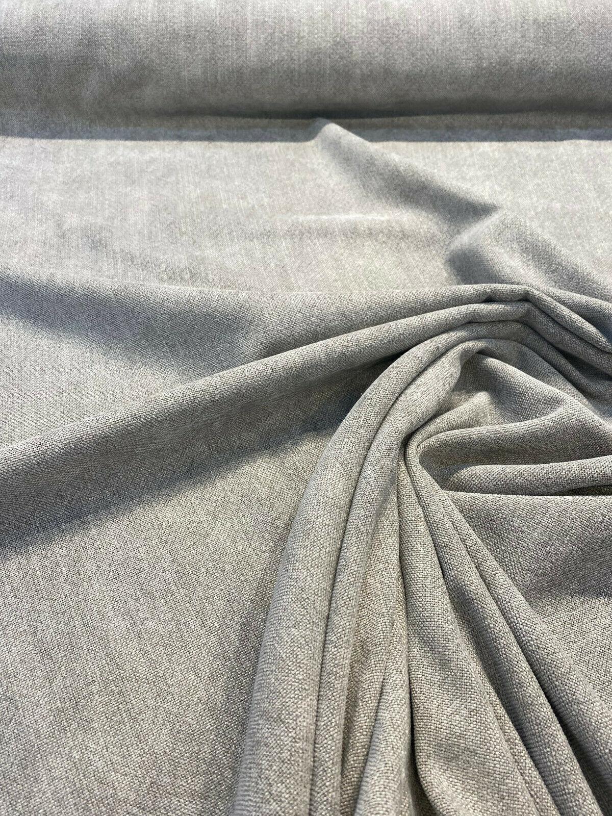 Gray Chenille Relic Calvin Linen Upholstery Fabric by the yard ...