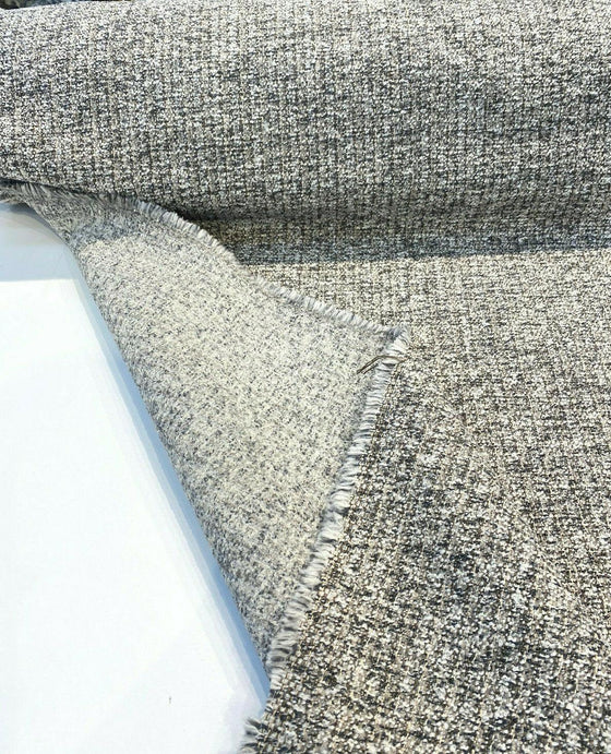 Splendor Pewter Tweed Lee Jofa Chenille Upholstery Fabric