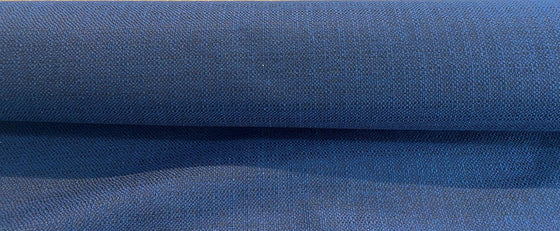 Chenille Performance Sampson Sailor Blue Black Upholstery Fabric 