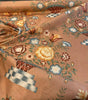 American Folk Art P Kaufmann Floral Vingate Cotton Fabric 