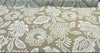 Robert Allen Upholstery Floral Mettaline Pumice Chenille Fabric