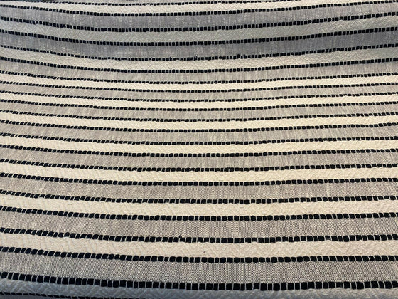 Waverly Inca Trail Domino Black Upholstery Fabric 