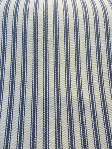  Waverly Classic Ticking Stripes Graphite Drapery Upholstery Fabric 