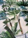 Azor Palms Collection Leaves Cotton Drapery Upholstery Fabric