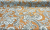 Swavelle Paisley Life Burnt Orange Chenille Upholstery Fabric 