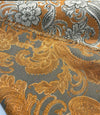 Swavelle Paisley Life Burnt Orange Chenille Upholstery Fabric 