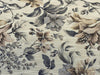 Riverside Aubusson Floral Tapestry Beige Upholstery Fabric By The Yard