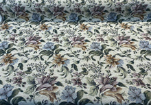  Riverside Garden Floral Tapestry Upholstery Fabric By The Yard