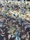Riverside Garden Floral Tapestry Upholstery Fabric By The Yard