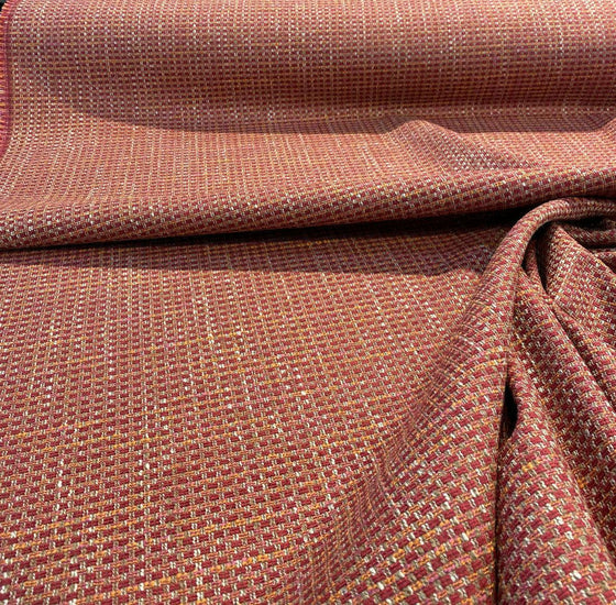 Swavelle Tweed Wipeout Tulip Pink Chenille Upholstery Fabric