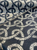 Chain Links Slate M10905 Upholstery Barrow Fabric By The Yard