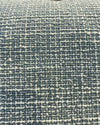 Rhapsody Blue Sky Latex Backed Chenille Tweed Upholstery Fabric 