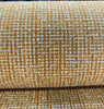 Rhapsody Tangerine Orange Latex Backed Chenille Upholstery Fabric 