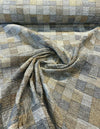 TFA Mini Patchwork Camel Chenille Jacquard Upholstery Fabric