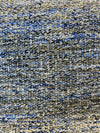 Chubby Cheeks Blue Capri Soft Tweed Chenille TFA Upholstery Fabric