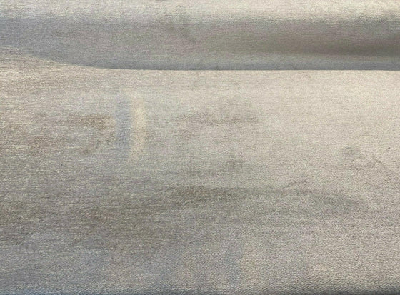 Yeti Grey Fog Italian Premium Soft Chenille Upholstery Fabric
