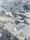 Marble Gate Mineral Silver Velvet Upholstery Fabric