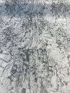 Swavelle Nature Cloud Spotting White Gray Velvet Upholstery Fabric By The Yard
