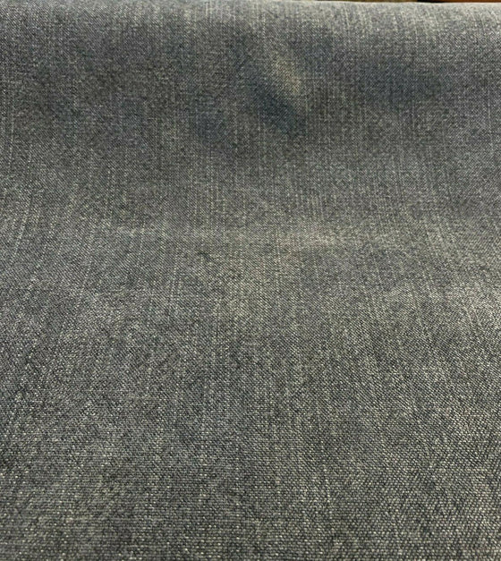 Calvin Linen Smokey Dark Gray Italian Upholstery Fabric 