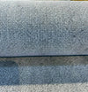 Calvin Linen Denim Blue Italian Upholstery Fabric 