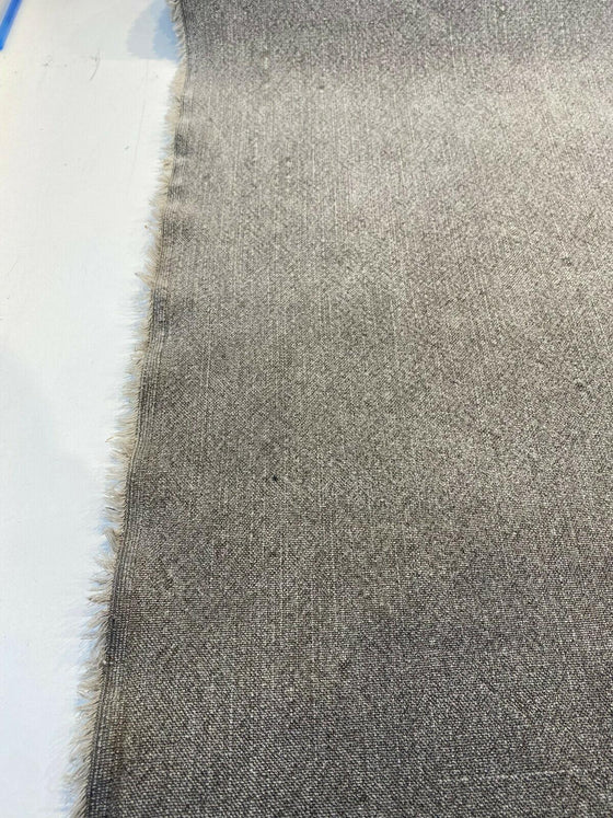Calvin Linen Tumble Weed Gray Italian Upholstery Fabric 