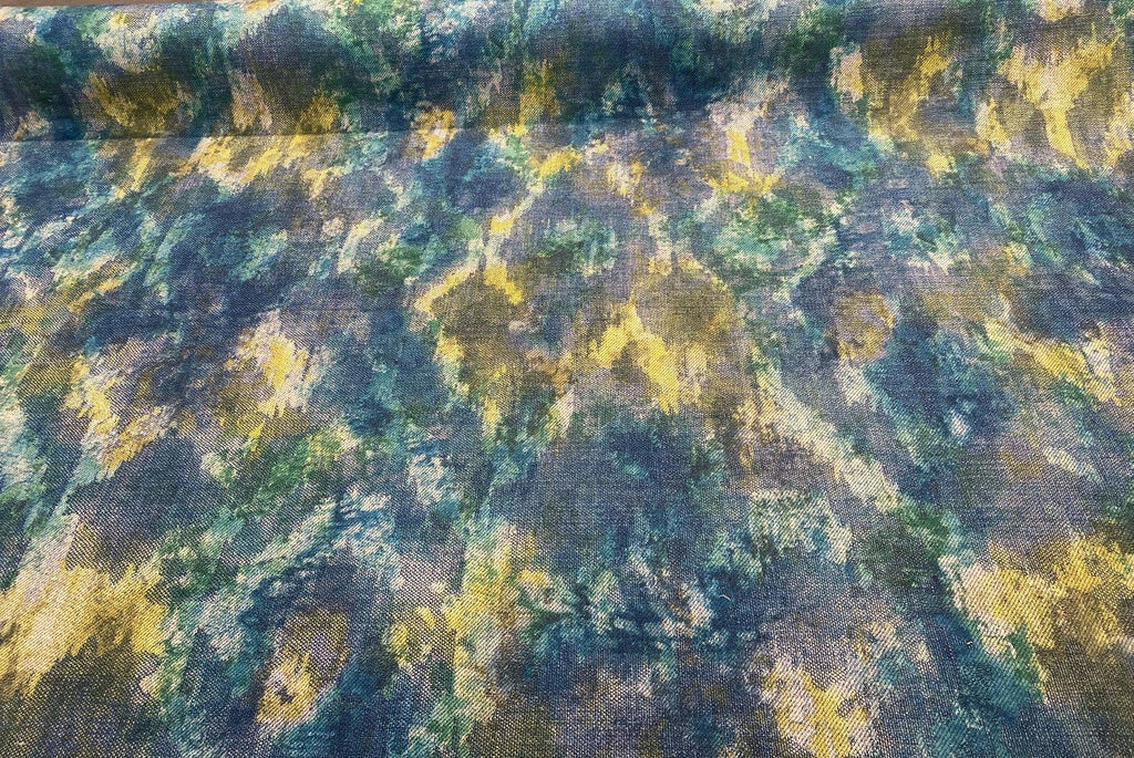 Boho Lagoon Aqua Teal Chenille Upholstery Fabric By The Yard – Affordable  Home Fabrics