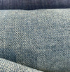 Eko Polar Blue Italian Performance Chenille Upholstery Fabric 