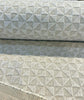 Macon Sand Soft Raised Chenille Mini Diamond Upholstery Fabric 