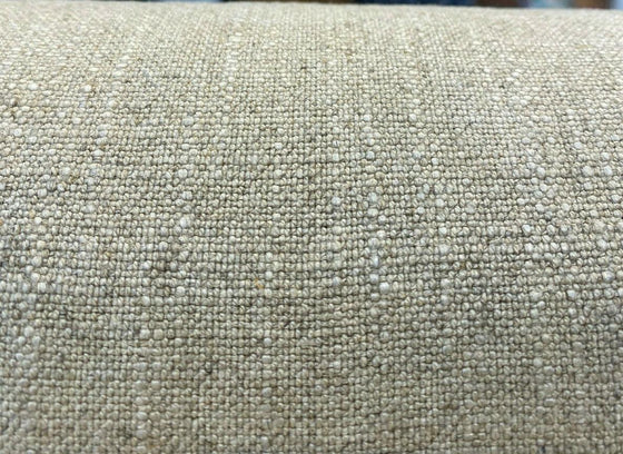 Belgian Linen Drifter Wheat Upholstery Drapery Fabric 