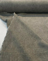 Belgian Linen Drifter Gray Vintage Upholstery Drapery Fabric 