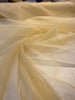 P Kaufmann Sheer Yellow Tiny Net 118'' Drapery Fabric