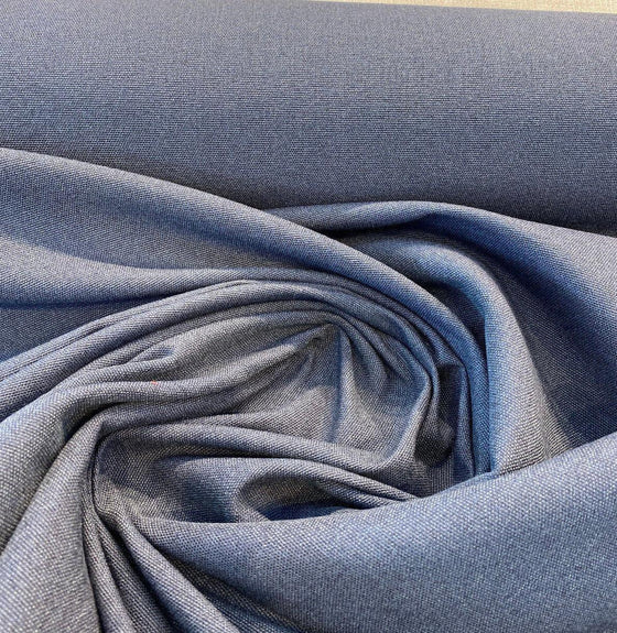 Washable Canvas Blue Indigo Revolution Performance Upholstery Fabric