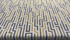 Hollywood Tetris Citrine Chenille Upholstery Fabric 