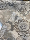 Motemi Toile Leopard Graystone Swavelle Chenille Upholstery Fabric By The Yard