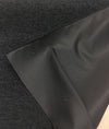 Black  Chenille upholstery Fabric by the yard sofa couch pillows chairs