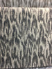 MODERN ALYSSA PEWTER IKAT CHENILLE fabric by the yard Multipurpose