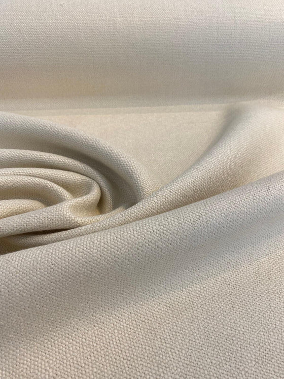 Fauna Linen Beige Tailored Italian Heavy Upholstery Fabric