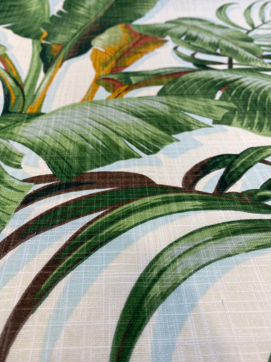 Palmiers Green Agate Tommy Bahama Drapery Upholstery Fabric 