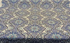 Waverly Crystalline Embroidery Blue Lapis Upholstery Fabric