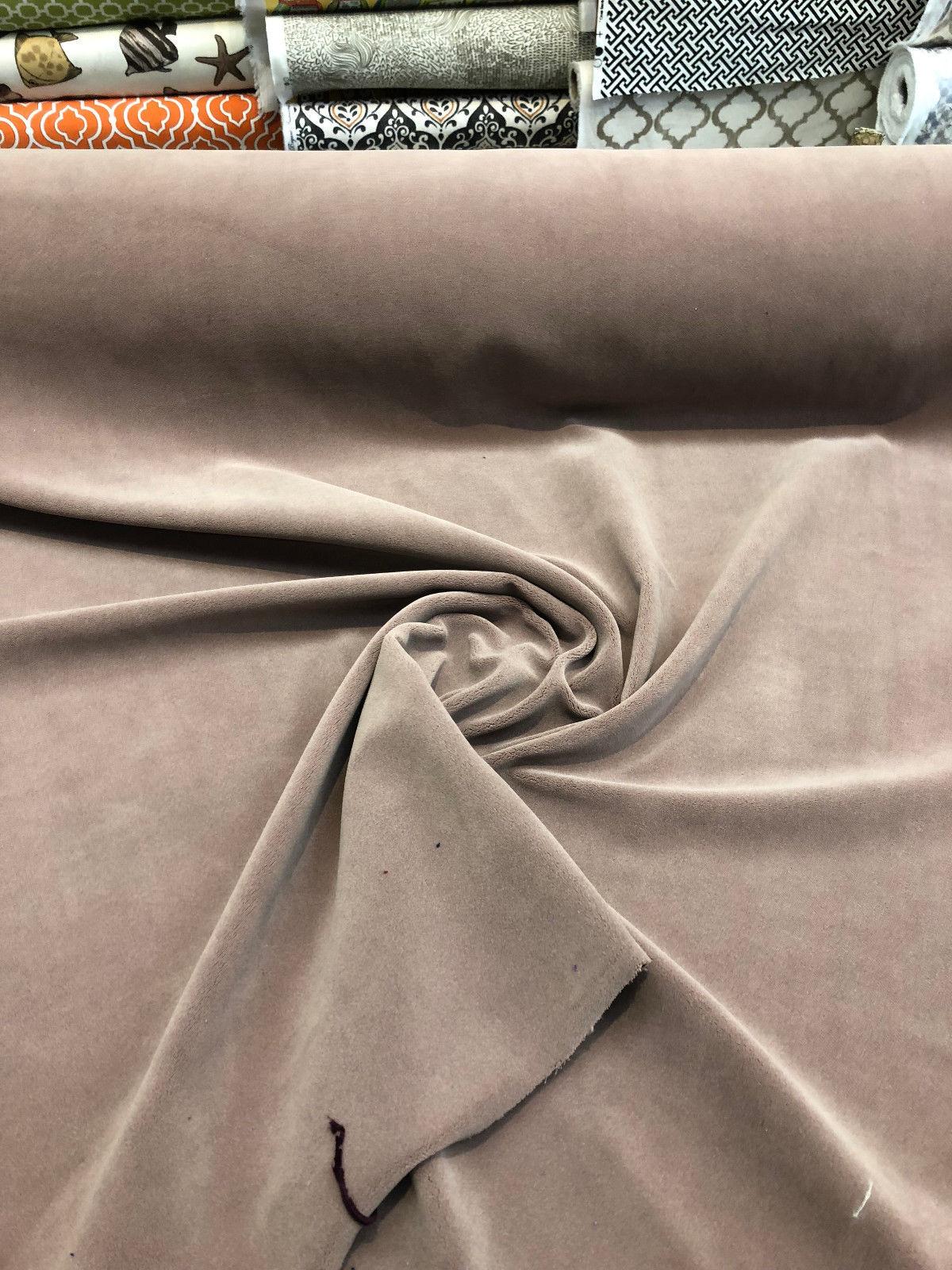 Taupe Velvet Drapery Upholstery 20 oz Fabric by the yard – Affordable Home  Fabrics