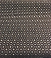 Dark Brown Silver Diamond  Fabric Chenille upholstery Fabric by the yard