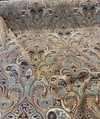 Gold Chinaisa Damask Chenille Upholstery Fabric